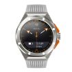 HT8 1.46" Round Screen Bluetooth Smart Watch, Health Monitor, 100+ Sports, Alipay, Grey - 2