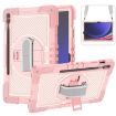 Samsung Galaxy Tab S9+ 360 Rotation Silicone Case - Rose Gold - 1