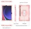Samsung Galaxy Tab S9+ 360 Rotation Silicone Case - Rose Gold - 4