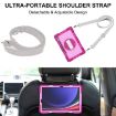 Samsung Galaxy Tab S9+ 360 Rotation Silicone Case Rose Red/Pink - 8
