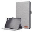 Xiaomi Redmi K Pad Grey Fabric Texture Flip Leather Tablet Case - 1