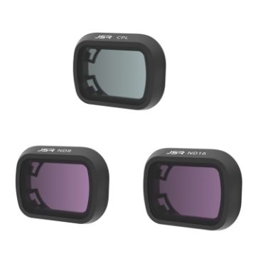DJI Mini 4 Pro JSR KB Series Drone Lens Filter 3-in-1 CPL ND8 ND16 - 1