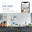 ESCAM PT212 4MP Dual Lens Robot Dog WiFi Camera, Cloud Storage, AU Plug - 4