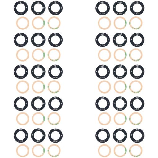 Samsung Galaxy M54 SM-M546B Back Camera Lens 10-Pack Replacement - 1