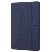 Samsung Galaxy Tab S10+/S9+ Dark Blue Silicone Leather Tablet Case - 2