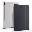 Samsung Galaxy Tab S10+/S9+ Black TPU Leather Case with Pen Slot - 1