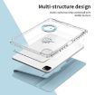 iPad Pro 13 2024 Case - 360 Rotation, Detachable, Clear Acrylic, Ice Blue - 6