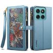Moto G86 Power ESEBLE Star Series Wallet Case, RFID Leather, Blue - 1