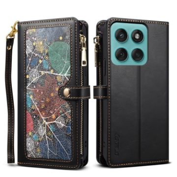 Motorola Edge 5G 2025 ESEBLE Star Series Wallet RFID Case Black - 1