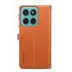 Motorola Edge 60 ESEBLE Star Series Lanyard Wallet RFID Case Brown - 3