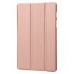 Samsung Galaxy Tab S9+/S10+ Rose Gold Silicone Leather Tablet Case - 2