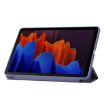 Samsung Galaxy Tab S9+/S10+ Purple Silicone Leather Tablet Case 3-Fold Holder - 5