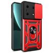Infinix Note 30 VIP Red Phone Case with Sliding Camera Cover TPU+PC - 1