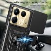 Infinix Note 40 4G Phone Case Silver - Sliding Camera Cover TPU+PC - 6