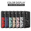 Infinix Hot 50 4G Gold Phone Case with Sliding Camera Cover TPU+PC - 2