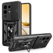 Infinix Note 50s Black TPU+PC Case with Sliding Camera Cover Design - 1