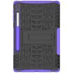 Samsung Galaxy Tab S9+ Tire Texture TPU + PC Case - Purple - 2