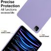 iPad Pro 13 2024 Purple TPU Tablet Case - Oil Spray Skin-friendly - 8