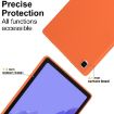 Samsung Galaxy Tab A7 2020 T500 Orange TPU Tablet Case Skin-friendly - 7