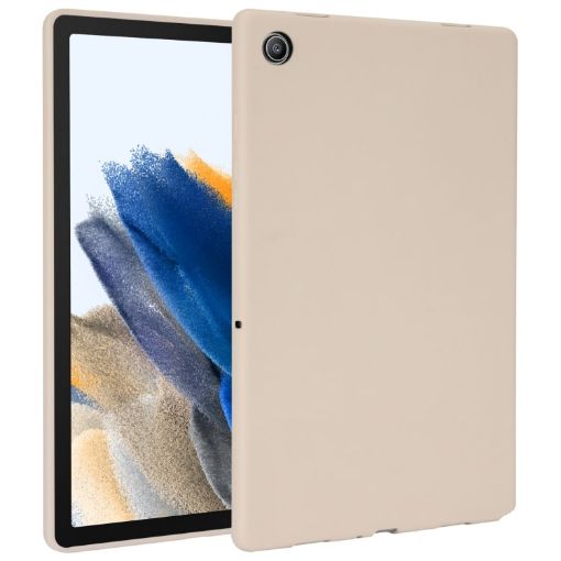 Samsung Galaxy Tab A8 X200 Milk White TPU Case - Oil Spray Skin-friendly - 1