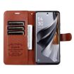 Xiaomi 14 Ultra AZNS Sheepskin Texture Flip Leather Case - Brown - 4