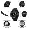 SKMEI 2078 Men's 50M Waterproof Sports Digital Watch - Black - 2