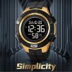 SKMEI 2078 Men's 50M Waterproof Sports Digital Watch - Black - 5