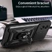 OPPO A38 4G Gold Phone Case with Sliding Camera Cover TPU Hybrid PC - 6