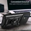 OPPO Reno5 4G/5G Red Sliding Camera Cover TPU Hybrid PC Case - 5