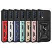 OPPO Reno5 4G/5G Blue TPU Hybrid PC Case with Sliding Camera Cover - 2
