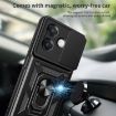 OPPO A3x 5G/4G Gold Sliding Camera Cover TPU Hybrid PC Case - 6