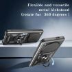 OPPO Find X8 Phone Case Black - Sliding Camera Cover TPU Hybrid PC - 7
