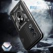 OPPO A3 Pro 5G/A80 5G Red Sliding Camera Cover TPU Hybrid Case - 6