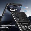 OPPO A3 Pro 5G/A80 5G Red Sliding Camera Cover TPU Hybrid Case - 7