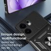 OPPO Reno13 F 4G/5G Red TPU Hybrid PC Case with Sliding Camera Cover - 5