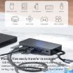 BYL-2312 Type-C to HDMI 4K Docking Station HUB with USB3.0 & PD100W - 5