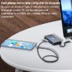 BYL-2312 Type-C to HDMI 4K Docking Station HUB with USB3.0 & PD100W - 9