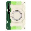 Samsung Galaxy Tab S9+ Armor Case with Rotating Ring - Colorful Green - 2