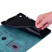iPad Pro 13 2024 Green Cartoon Sakura Cat Leather Tablet Case - 6