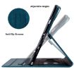 Samsung Galaxy Tab S9+/S8+/S7+ Sakura Cat Leather Case (Blue) - 5