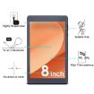 LUCA TE084 M4V1-B 8.0 Tablet Glass Film 2pcs 0.3mm 9H Tempered - 3