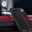 Google Pixel 10/10 Pro Ultra-thin Carbon Fiber Texture Case (Black Yellow) - 2