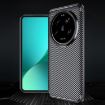 Xiaomi 14 Ultra Shockproof TPU Case - Carbon Fiber Texture, Black - 2