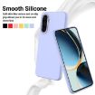 Samsung Galaxy A56 5G Purple Silicone Dropproof Full Coverage Case - 3