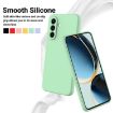 Samsung Galaxy A17 4G Green Liquid Silicone Dropproof Phone Case - 3