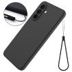 Samsung Galaxy A17 4G Black Liquid Silicone Dropproof Phone Case - 7