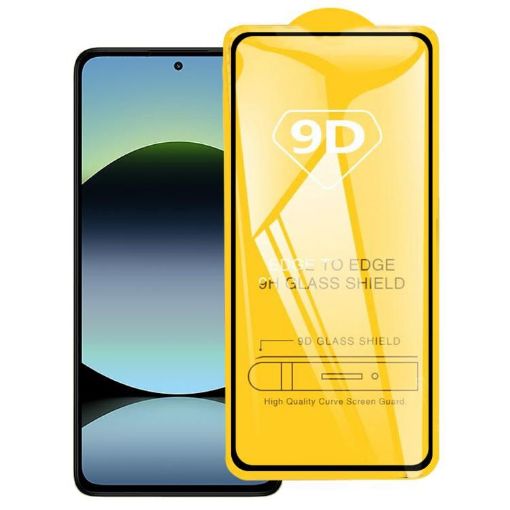 Xiaomi Redmi Note 14 4G 9D Full Glue Tempered Glass Screen Protector - 1