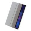 Samsung Galaxy Tab S9+ Grey 3-Fold Acrylic Leather Tablet Case - 3