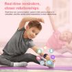 HT19 1.2" Round Screen IP68 Kids Smart Watch, Sleep Monitoring - Blue - 6
