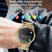 L67 Pro 1.53" Steel Band Smart Watch - Sleep/Heart Rate Monitor Silver - 4